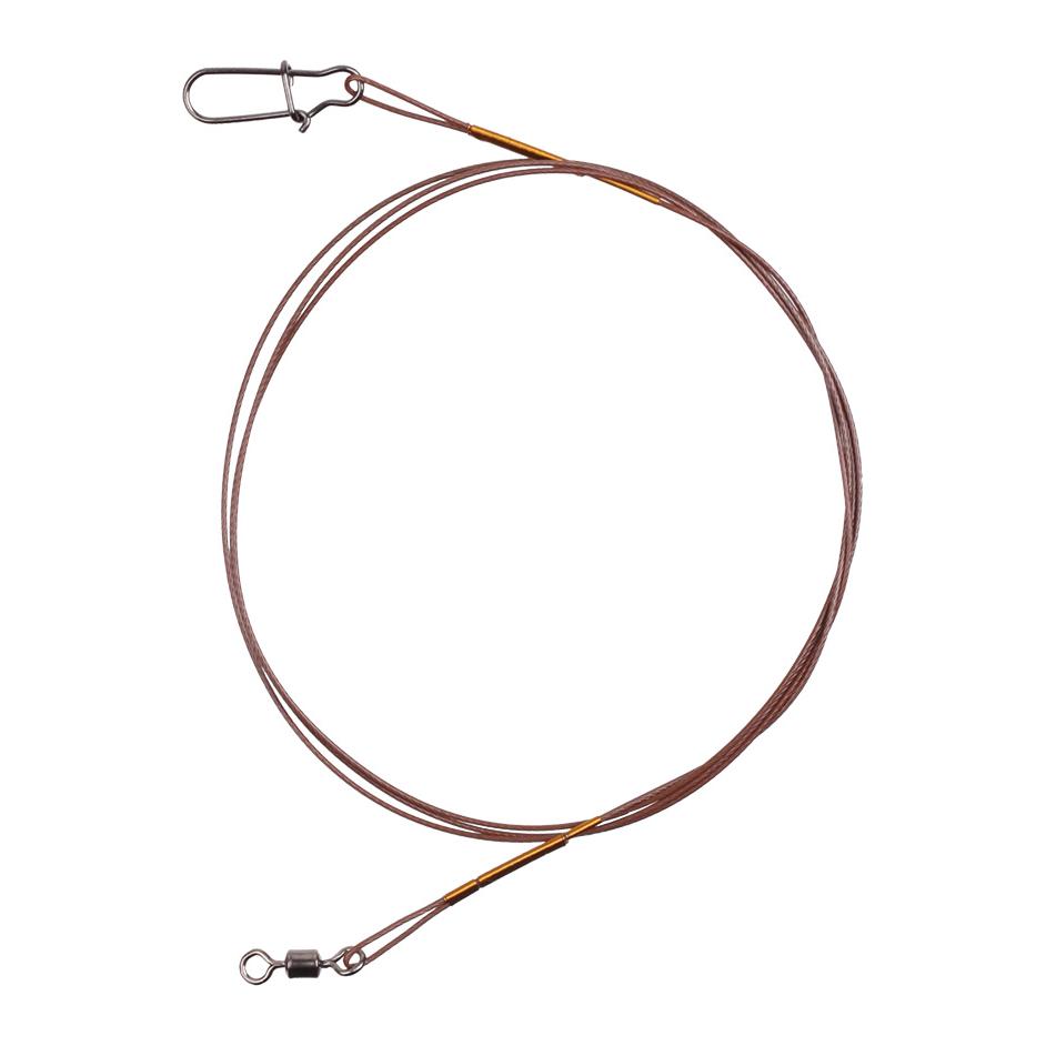 Steel Leader with Swivel/Snap 7x